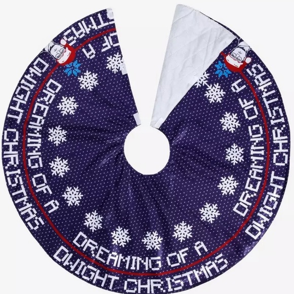 EUC The Office Dwight Christmas Tree Skirt - Picture 2 of 4